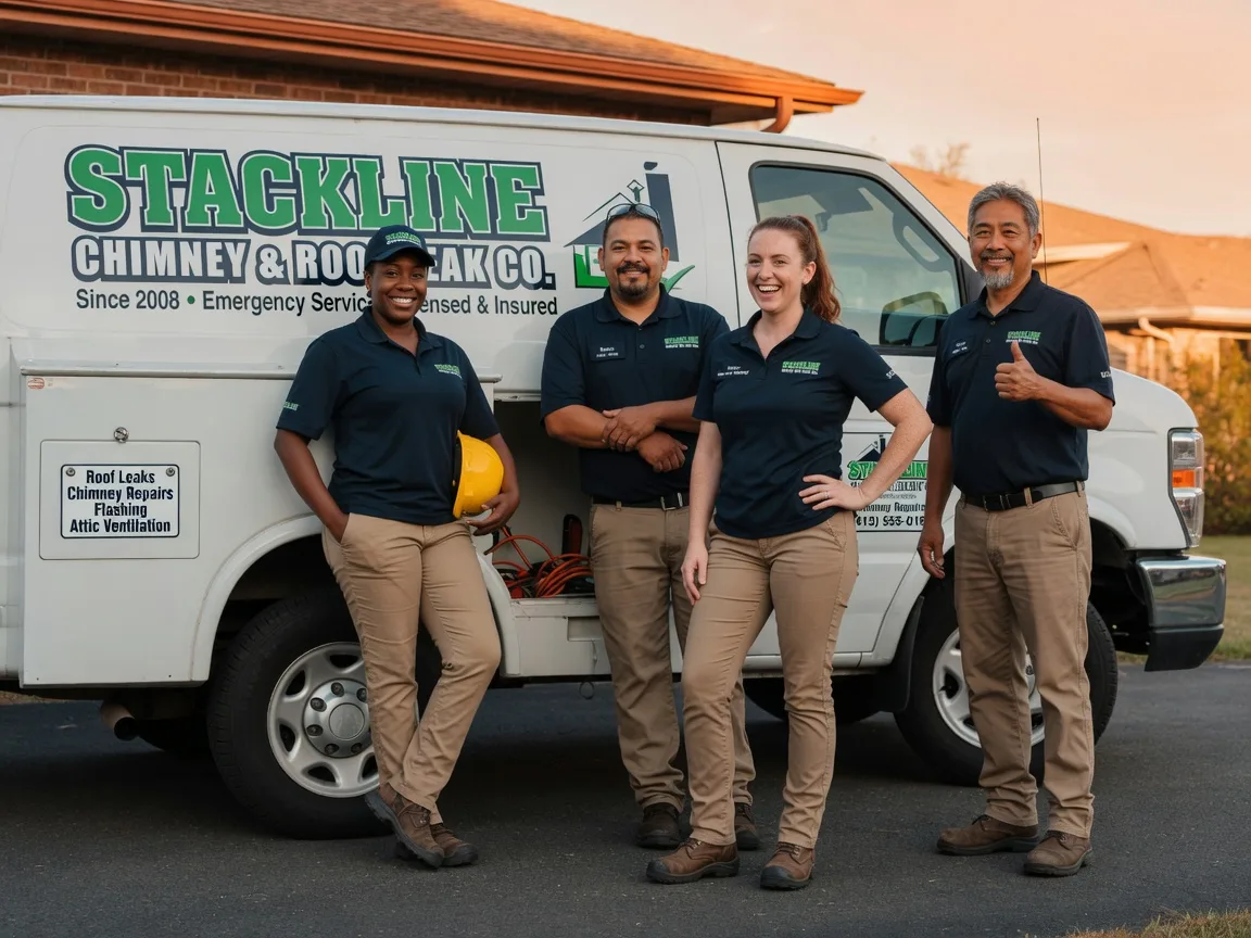 Chimney flashing repair company in Fleming, GA